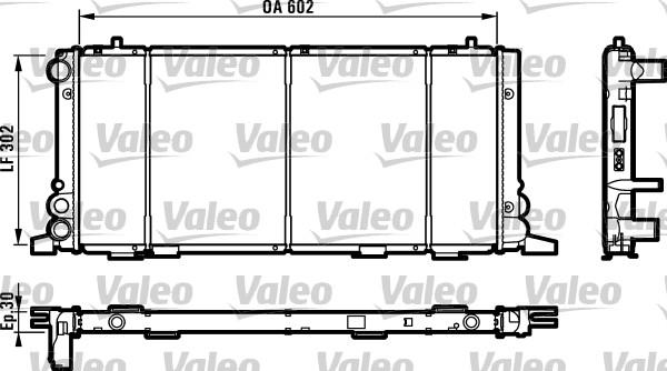 Valeo 819260 - Hladnjak, hladjenje motora www.molydon.hr