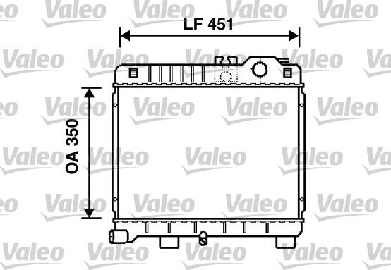 Valeo 819274 - Hladnjak, hladjenje motora www.molydon.hr