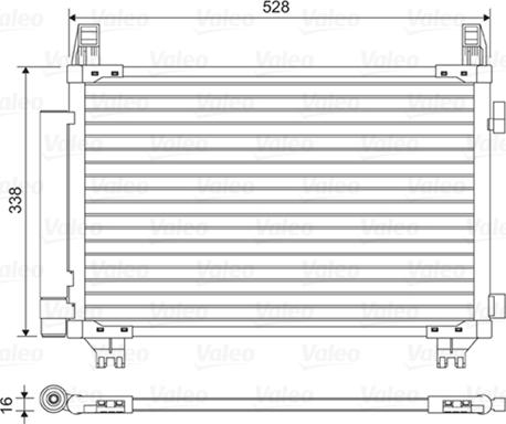 Valeo 814449 - Kondenzator, klima-Uređaj www.molydon.hr