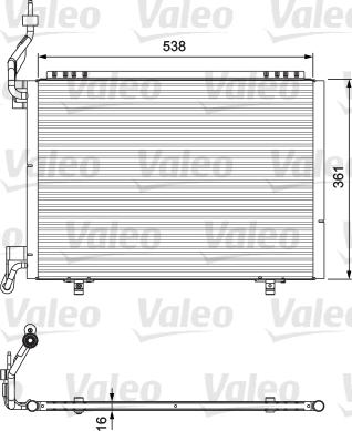 Valeo 814074 - Kondenzator, klima-Uređaj www.molydon.hr