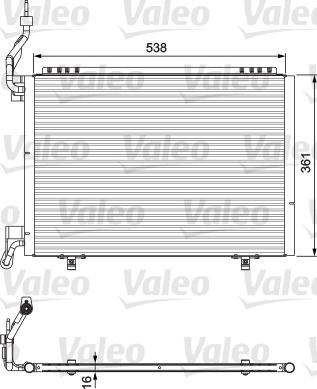 Valeo 814075 - Kondenzator, klima-Uređaj www.molydon.hr