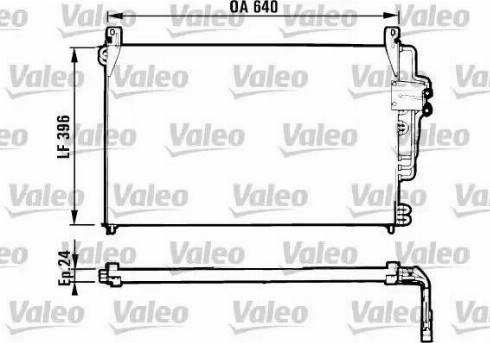 Valeo 816951 - Kondenzator, klima-Uređaj www.molydon.hr