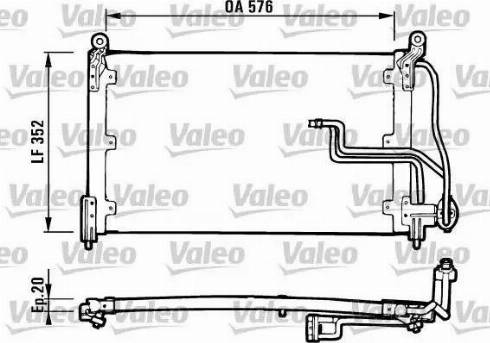 Valeo 816904 - Kondenzator, klima-Uređaj www.molydon.hr