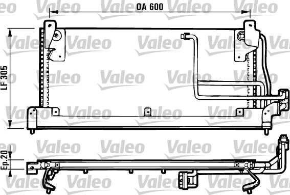 Valeo 816902 - Kondenzator, klima-Uređaj www.molydon.hr