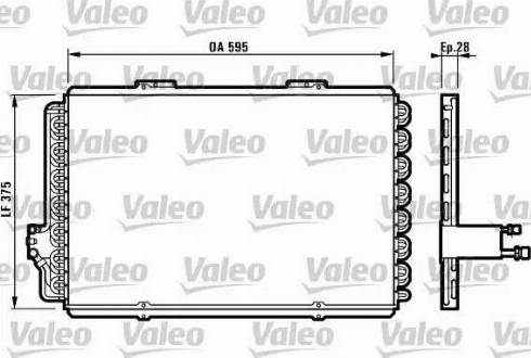 Valeo 816907 - Kondenzator, klima-Uređaj www.molydon.hr