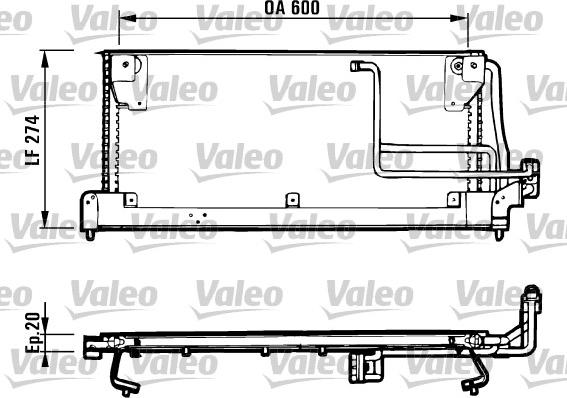 Valeo 816924 - Kondenzator, klima-Uređaj www.molydon.hr