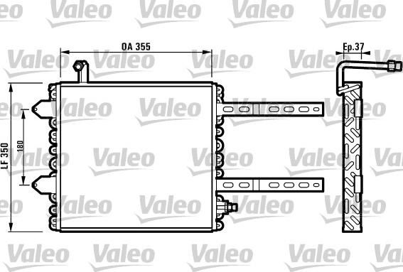 Valeo 816972 - Kondenzator, klima-Uređaj www.molydon.hr