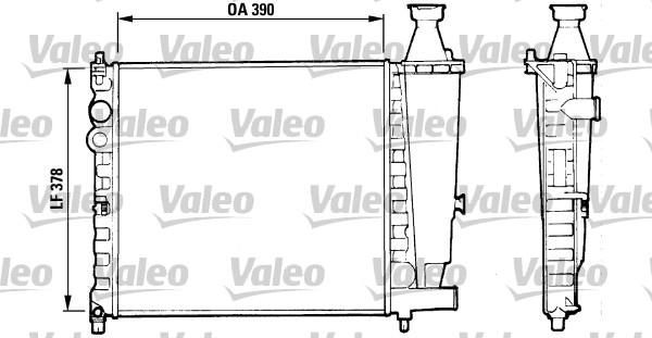 Valeo 816555 - Hladnjak, hladjenje motora www.molydon.hr