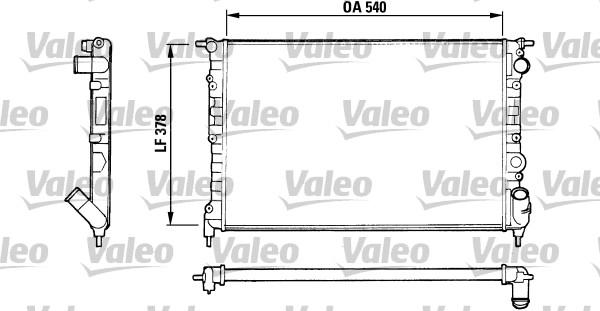 Valeo 816551 - Hladnjak, hladjenje motora www.molydon.hr