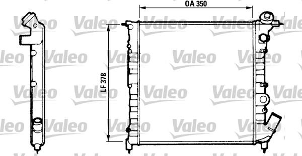 Valeo 816654 - Hladnjak, hladjenje motora www.molydon.hr