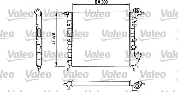 Valeo 816655 - Hladnjak, hladjenje motora www.molydon.hr