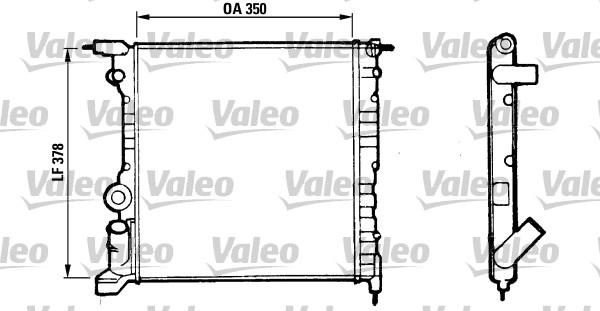 Valeo 816656 - Hladnjak, hladjenje motora www.molydon.hr