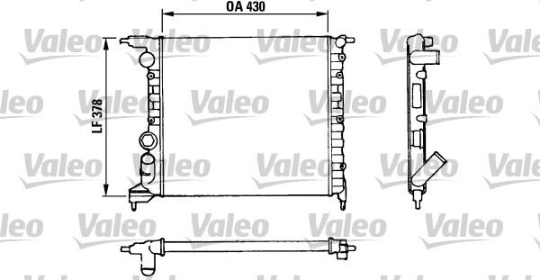 Valeo 816658 - Hladnjak, hladjenje motora www.molydon.hr