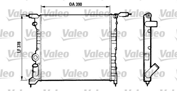 Valeo 816657 - Hladnjak, hladjenje motora www.molydon.hr