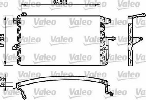 Valeo 816897 - Kondenzator, klima-Uređaj www.molydon.hr