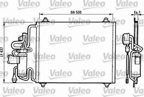 Valeo 816756 - Kondenzator, klima-Uređaj www.molydon.hr