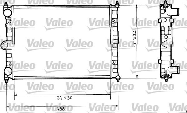 Valeo 816703 - Hladnjak, hladjenje motora www.molydon.hr