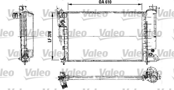 Valeo 816716 - Hladnjak, hladjenje motora www.molydon.hr