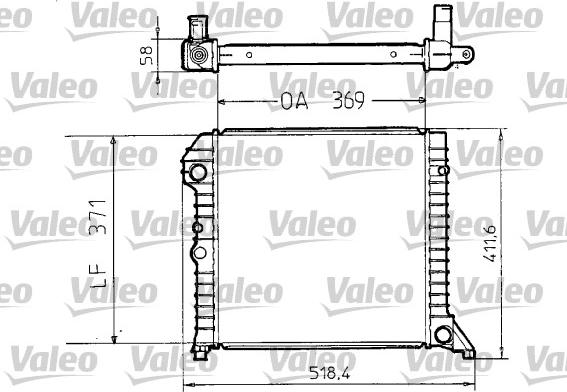 Valeo 810956 - Hladnjak, hladjenje motora www.molydon.hr