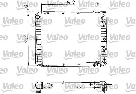 Valeo 810969 - Hladnjak, hladjenje motora www.molydon.hr