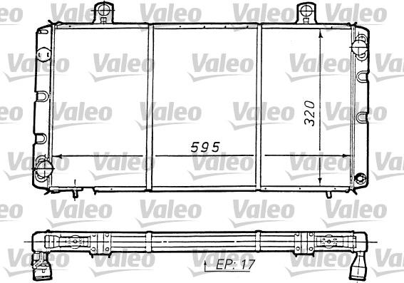 Valeo 810964 - Hladnjak, hladjenje motora www.molydon.hr