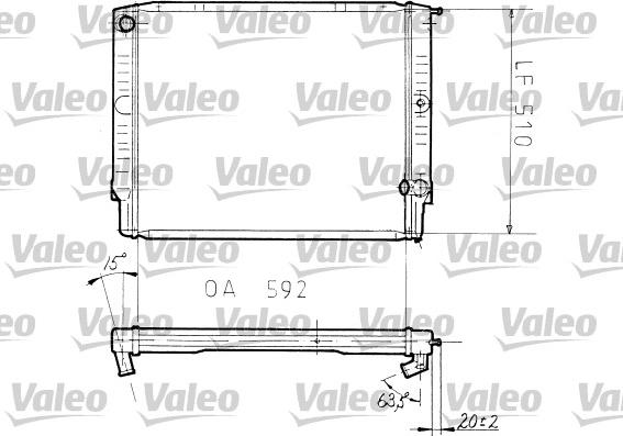 Valeo 810961 - Hladnjak, hladjenje motora www.molydon.hr