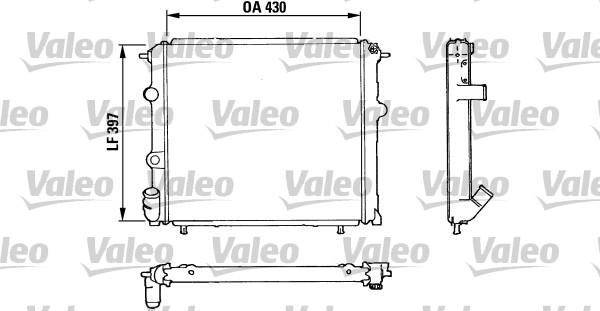 Valeo 810912 - Hladnjak, hladjenje motora www.molydon.hr