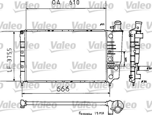 Valeo 810938 - Hladnjak, hladjenje motora www.molydon.hr