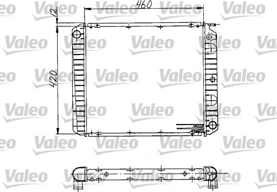 Valeo 810970 - Hladnjak, hladjenje motora www.molydon.hr