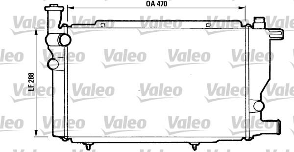 Valeo 810892 - Hladnjak, hladjenje motora www.molydon.hr