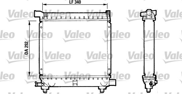 Valeo 810869 - Hladnjak, hladjenje motora www.molydon.hr