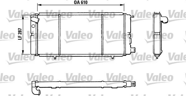 Valeo 810827 - Hladnjak, hladjenje motora www.molydon.hr