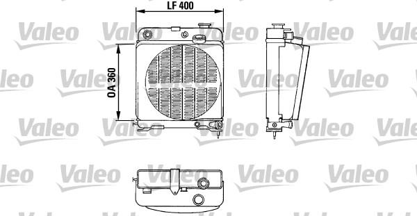 Valeo 810878 - Hladnjak, hladjenje motora www.molydon.hr