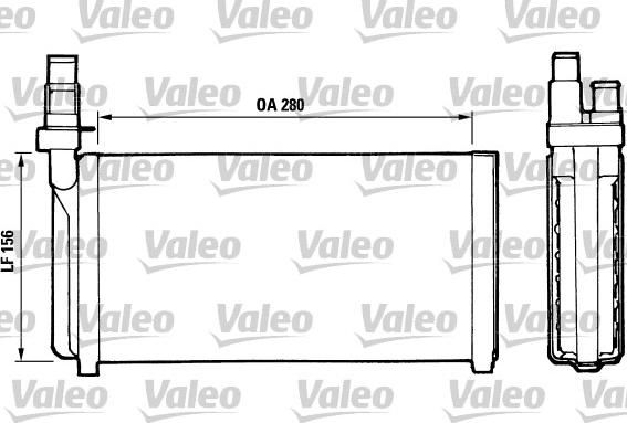 Valeo 811066 - Izmjenjivač topline, grijanje unutrasnjeg prostora www.molydon.hr