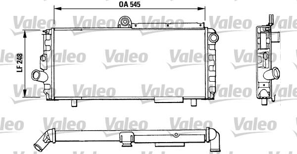 Valeo 811010 - Hladnjak, hladjenje motora www.molydon.hr