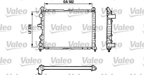 Valeo 811071 - Hladnjak, hladjenje motora www.molydon.hr