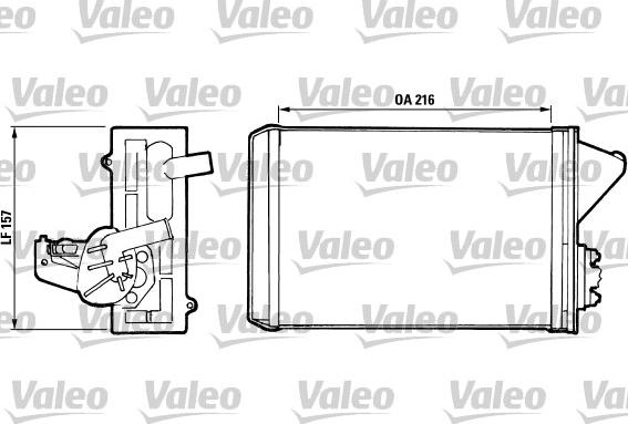 Valeo 811 397 - Izmjenjivač topline, grijanje unutrasnjeg prostora www.molydon.hr