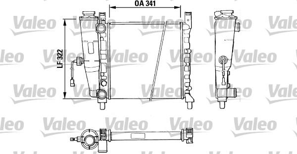 Valeo 811386 - Hladnjak, hladjenje motora www.molydon.hr