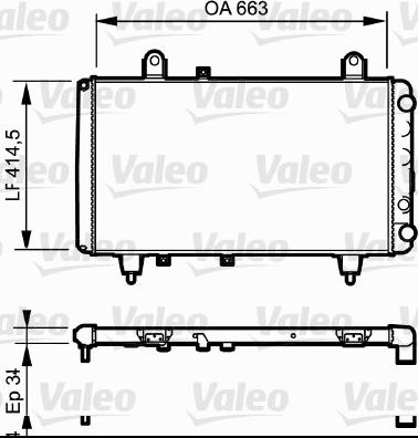 Valeo 811 380 - Hladnjak, hladjenje motora www.molydon.hr