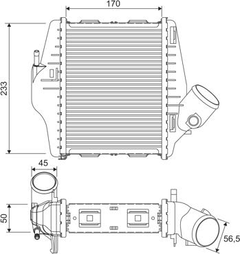 Valeo 818543 - Intercooler, hladnjak www.molydon.hr