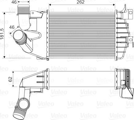 Valeo 818556 - Intercooler, hladnjak www.molydon.hr