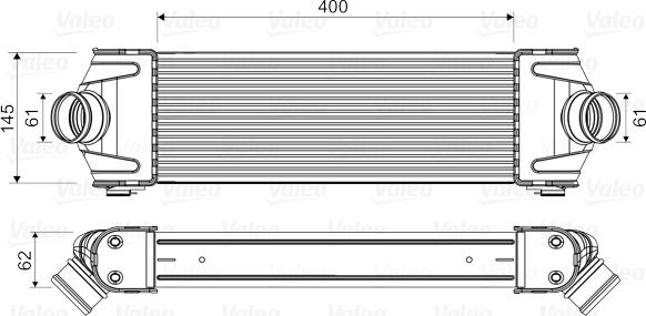 Valeo 818550 - Intercooler, hladnjak www.molydon.hr