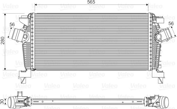 Valeo 818565 - Intercooler, hladnjak www.molydon.hr