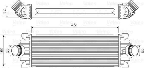 Valeo 818644 - Intercooler, hladnjak www.molydon.hr