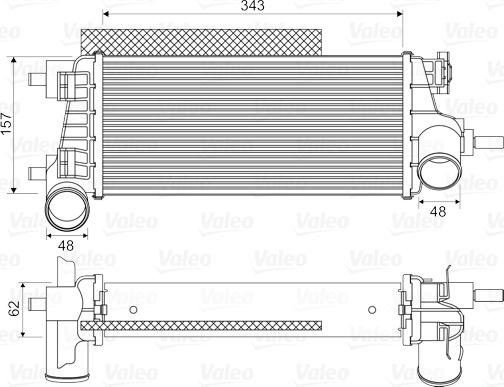 Valeo 818667 - Intercooler, hladnjak www.molydon.hr