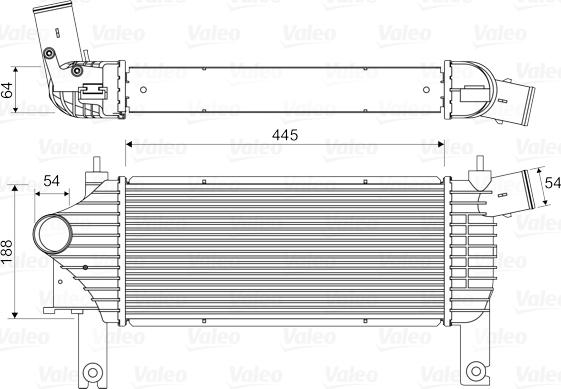 Valeo 818608 - Intercooler, hladnjak www.molydon.hr