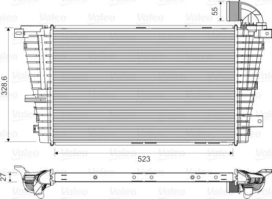 Valeo 818614 - Intercooler, hladnjak www.molydon.hr