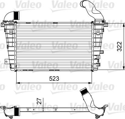 Valeo 818615 - Intercooler, hladnjak www.molydon.hr