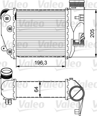 Valeo 818610 - Intercooler, hladnjak www.molydon.hr