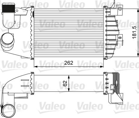 Valeo 818627 - Intercooler, hladnjak www.molydon.hr